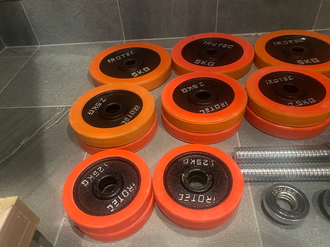 【引取限定】IROTEC ダンベルセット 50kg