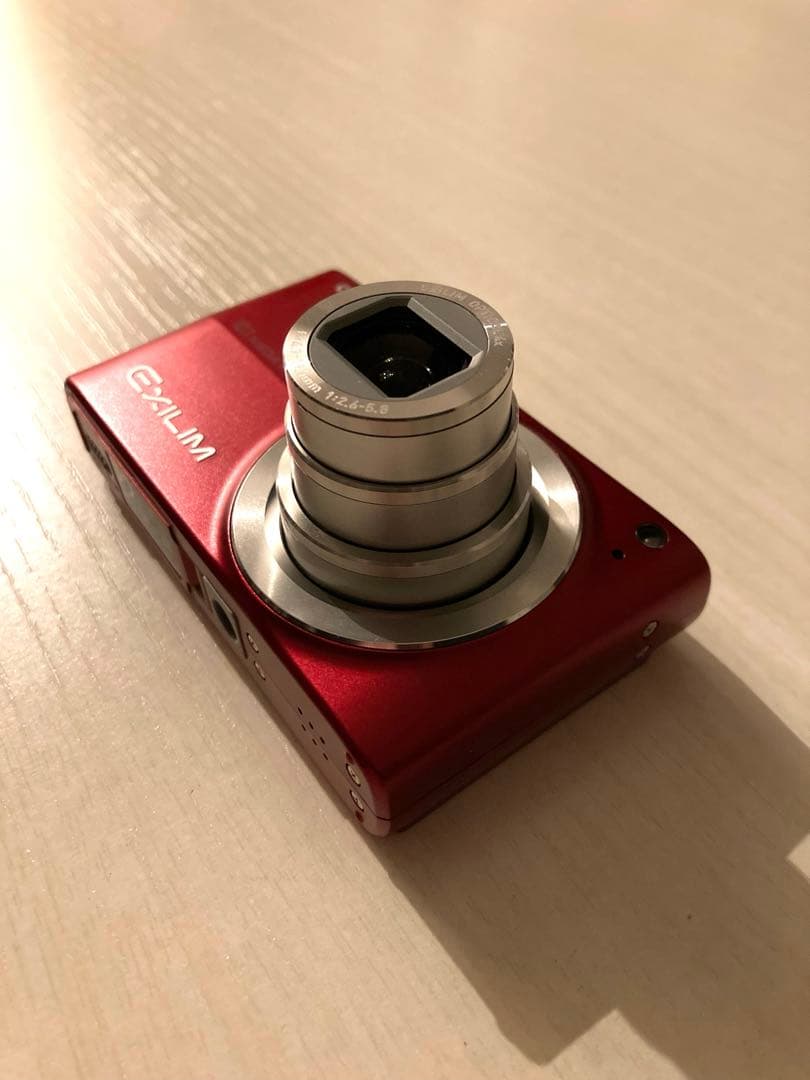 CASIO EXILIM EX-Z200 レッド CCD 充電器付