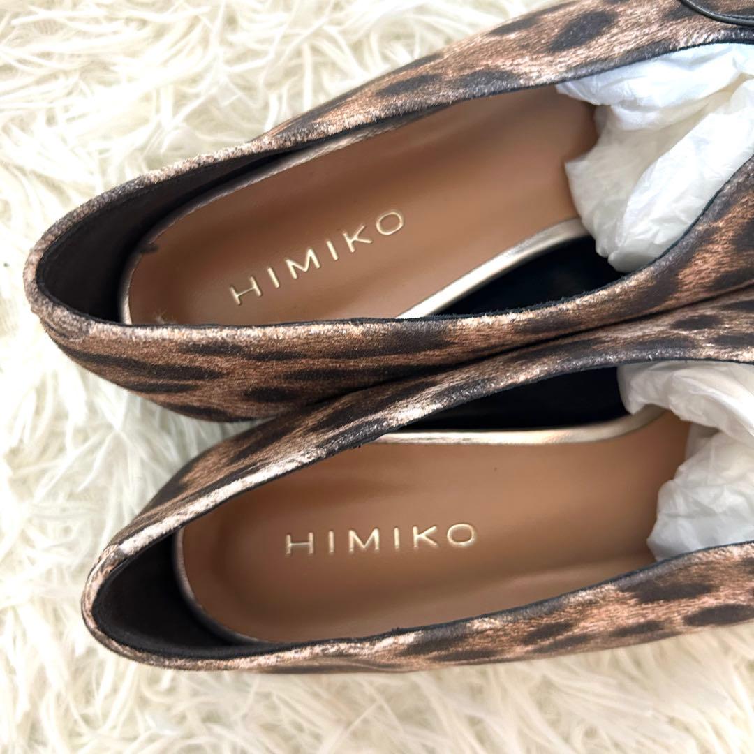 新品✨ヒミコ 2025AW 撥水 センタースリットリボンパンプス