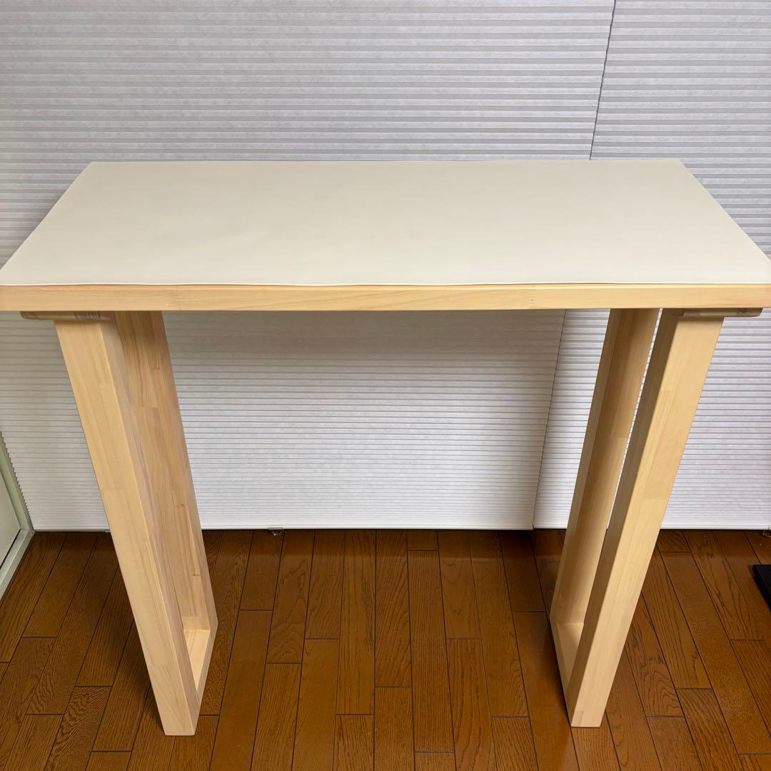 e*n様 清水材木店　木製オーダー　スタンディングデスク　カウンターテーブル