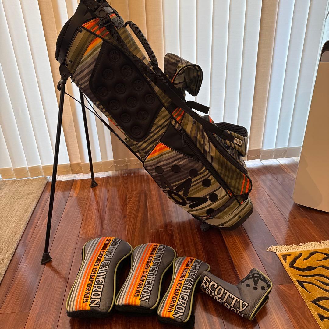 SCOTTY CAMERON キャディバッグ オレンジ/グレー