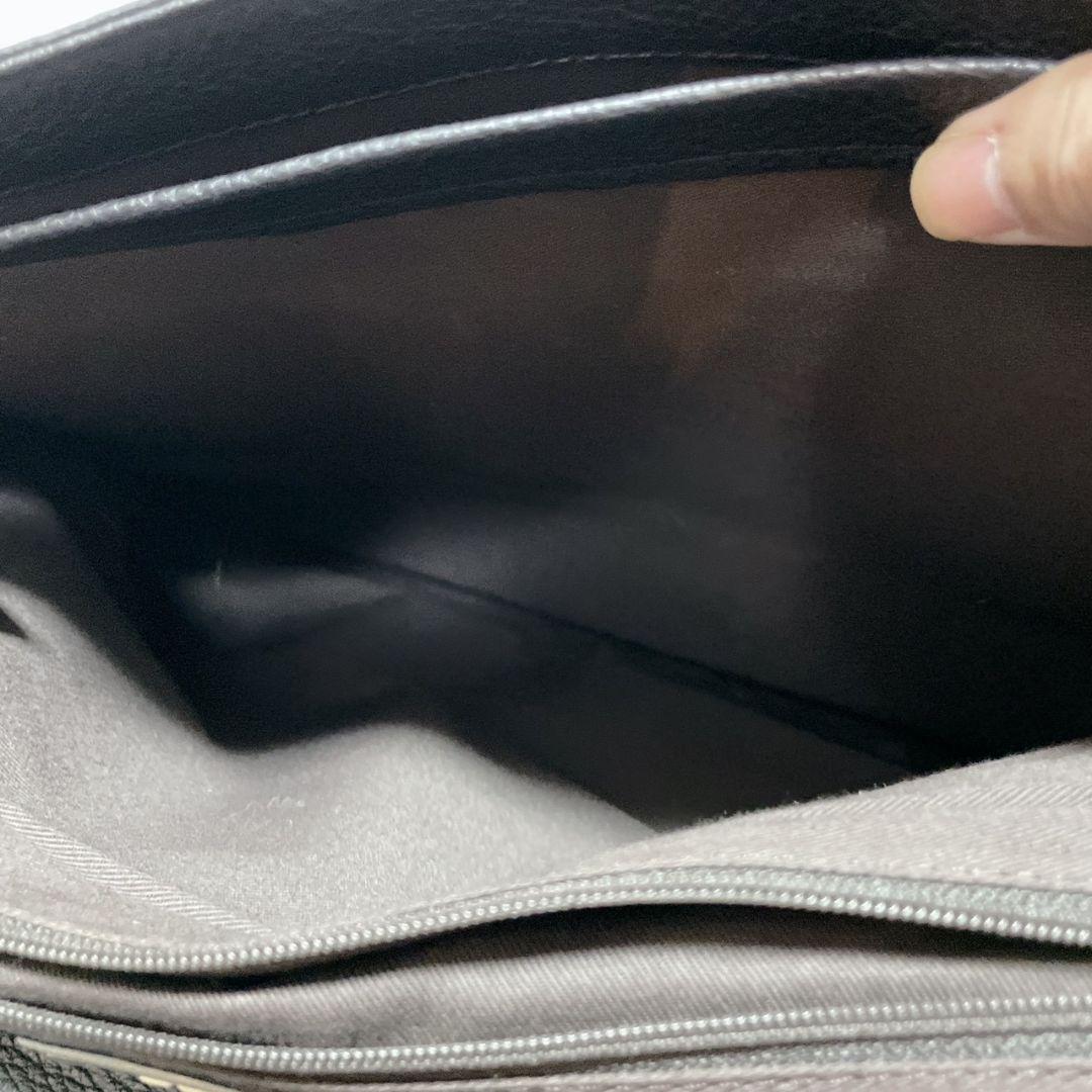 Zanellato ブラック ブリーフケース 金具 メンズ ワンハンドル