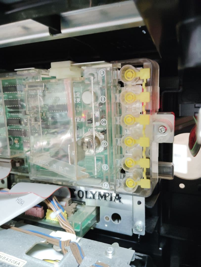 パチスロ実機 平和 オリンピアドラゴノーツレゾナンス 不要機付き 激レア 珍古台