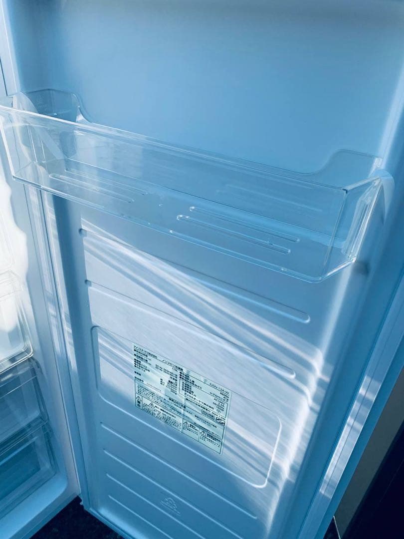 ✅アイリスオーヤマノンフロン冷凍冷蔵庫 ✅ ✅IUSN-12A-W✅送料設置無料