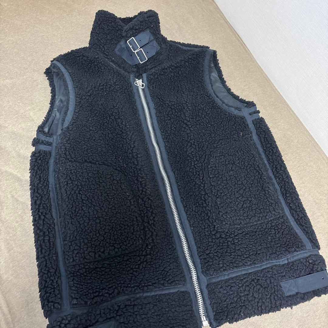 大幅値下げ Kuro クロ　ベスト モコモコ　フリース　ビックシルエット
