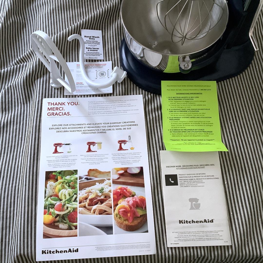 【専用】新品アウトレットキッチンエイド スタンドミキサー KV25G0XIB