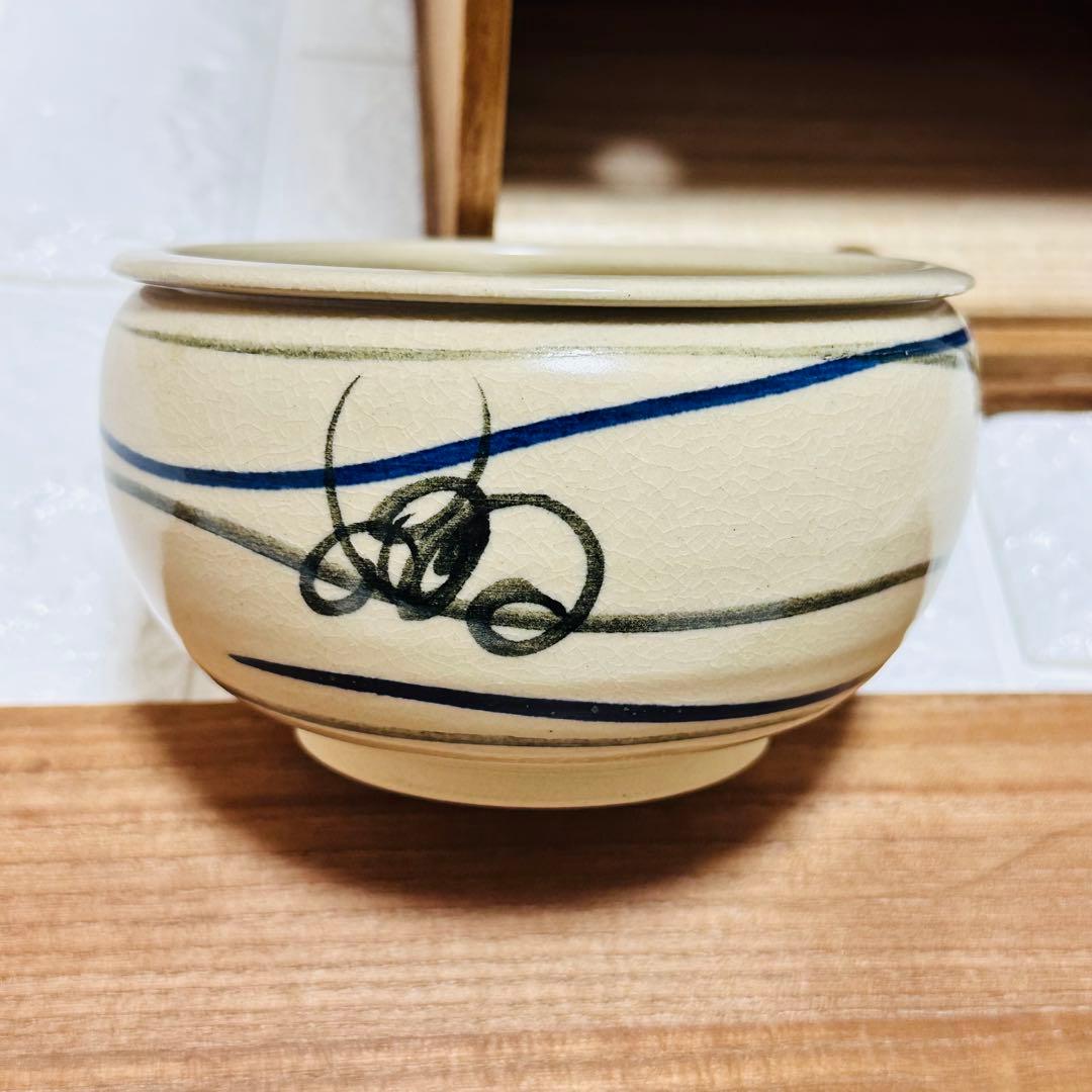 茶道具セット 陶器 茶碗 木製収納　茶道お稽古