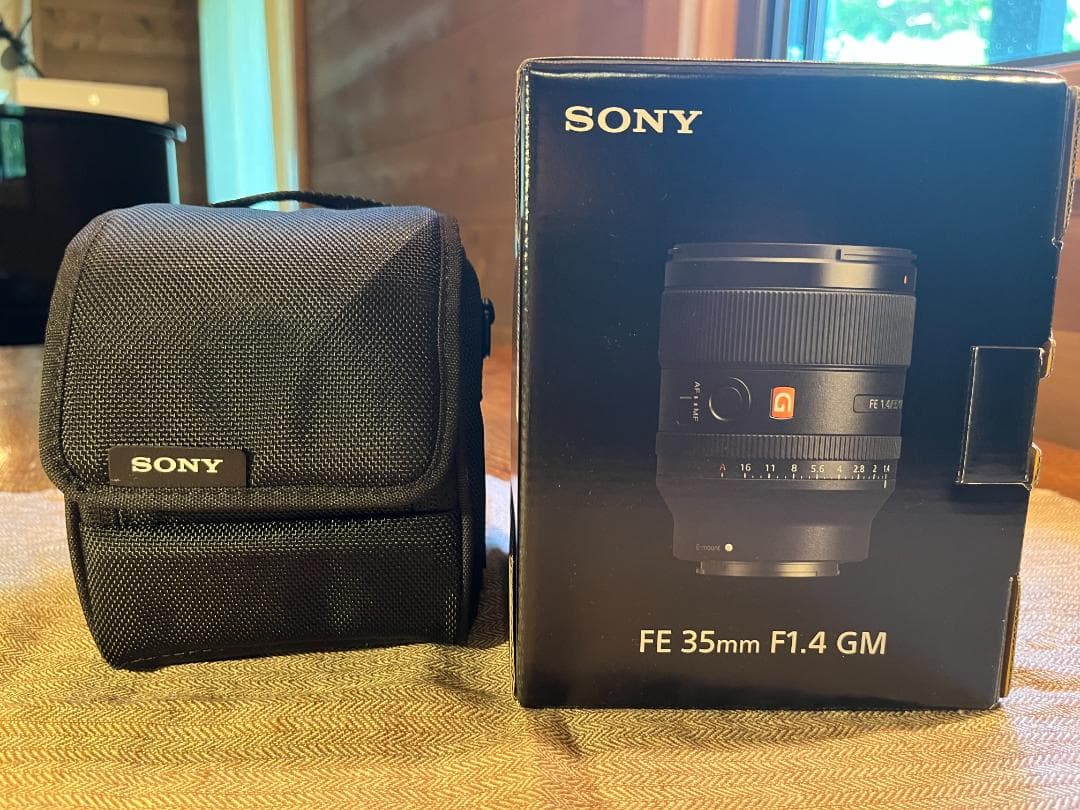 【最安値級】SONY FE35mm F1.4 GM 単焦点レンズ 美品
