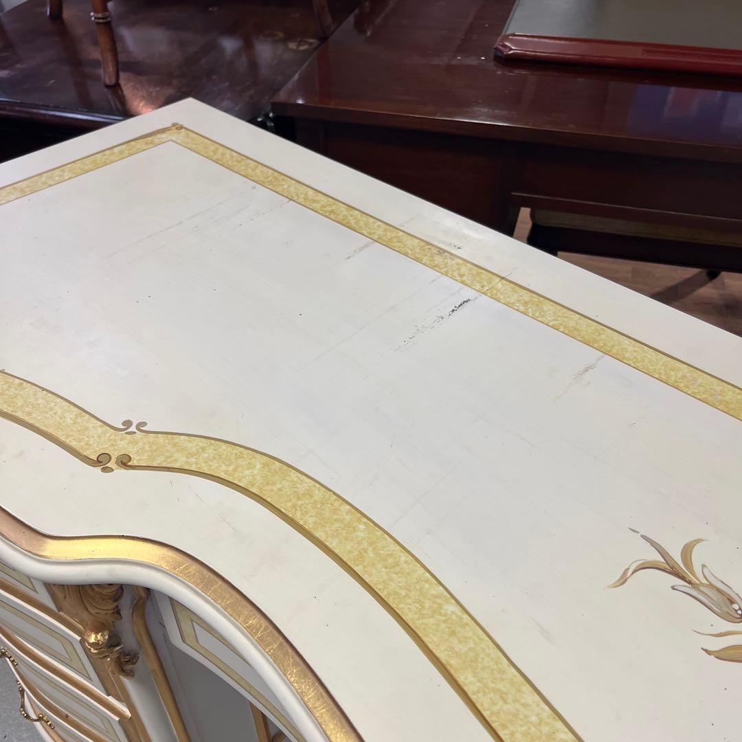 【輸入家具】◇コンソールテーブル◆特大◇ロココ調◆猫脚◆◇Italy