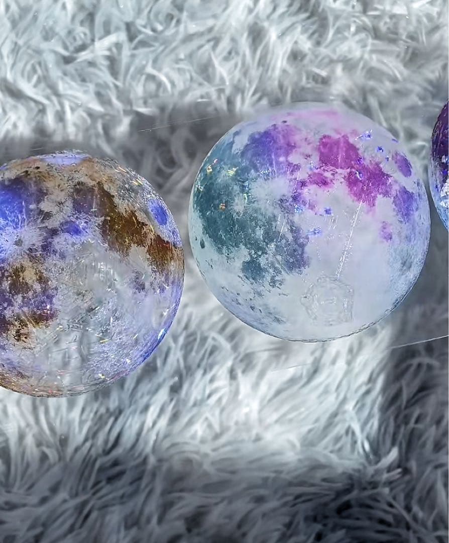 【9482】海外　マステ　6m巻　貝殻光マスキングテープ　月　英文字　装飾背景系