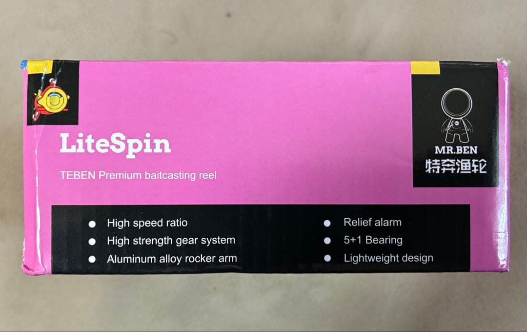 リール TEBEN Premium baitcasting reel LSY150S