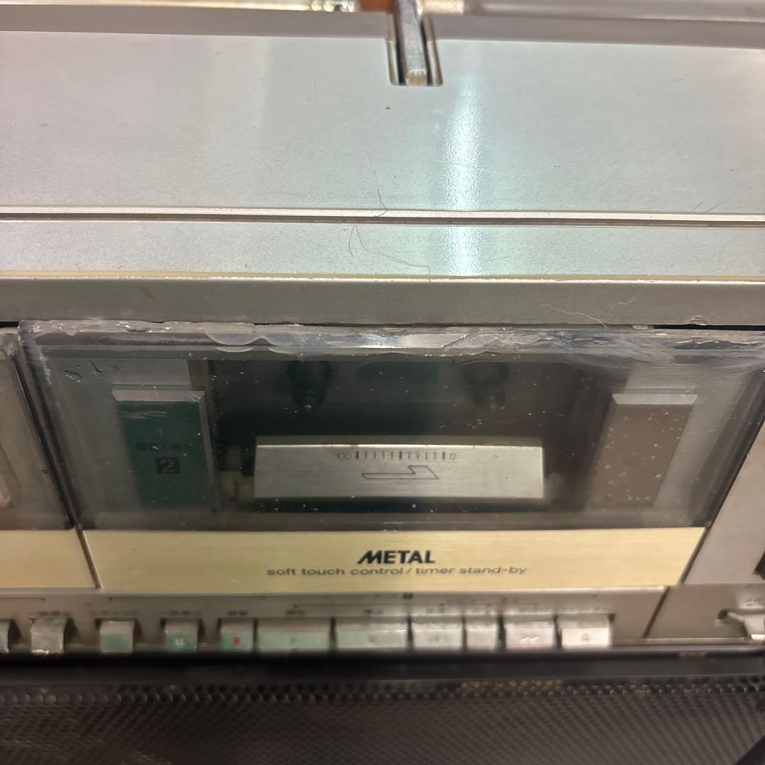 SHARP GF-909 ラジカセ シルバー