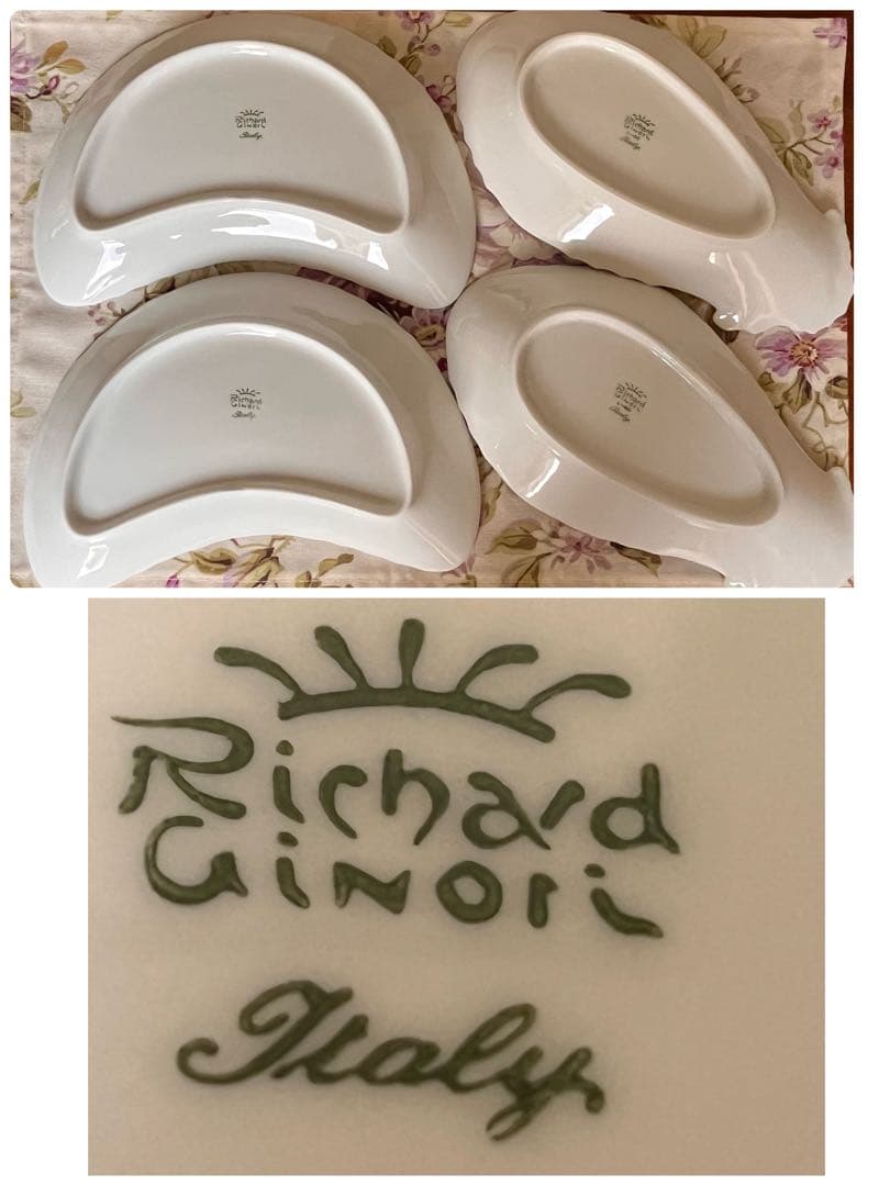 【美品】リチャードジノリ★ベッキオホワイト★おまとめ4枚
