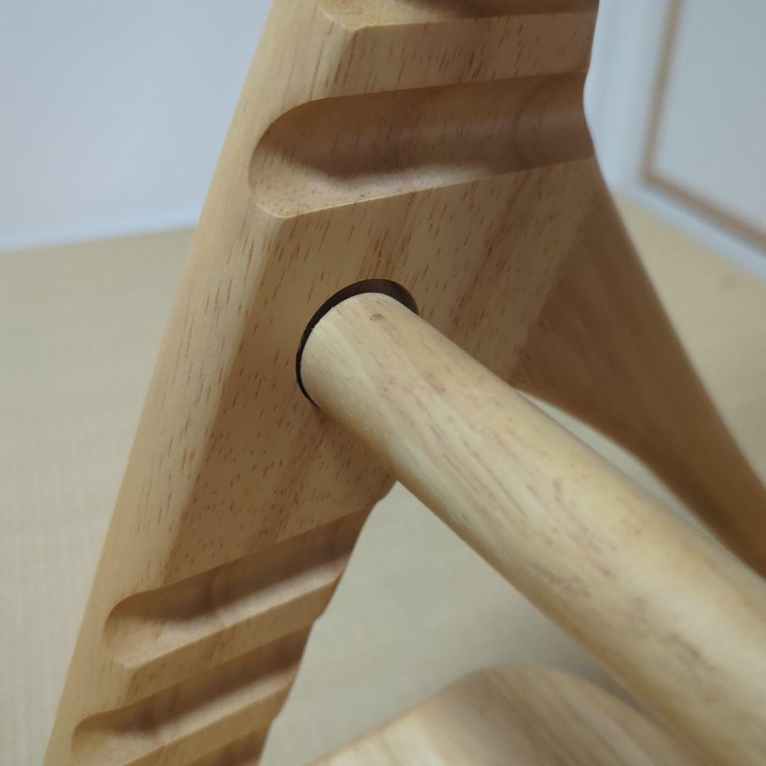 大和屋　 アッフルチェア　天然木　ナチュラル　テーブル＆ガードなし