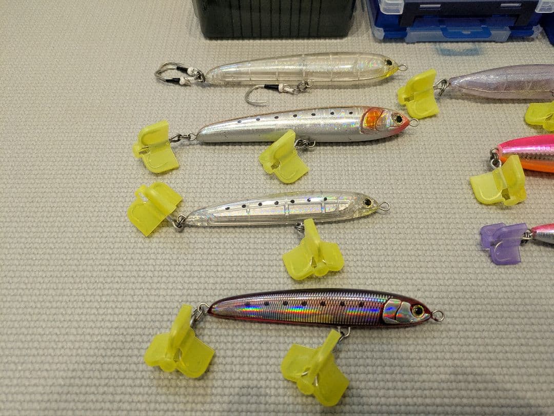 青物ルアーセット、ラピード、リライズ、フィード、ポップクイーン、バレットブル
