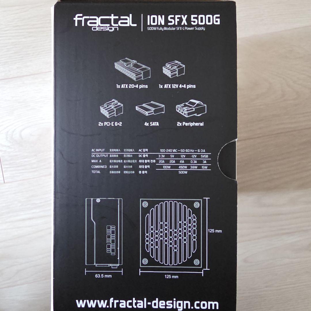 電源ユニット Fractal Design ION SFX 500G
