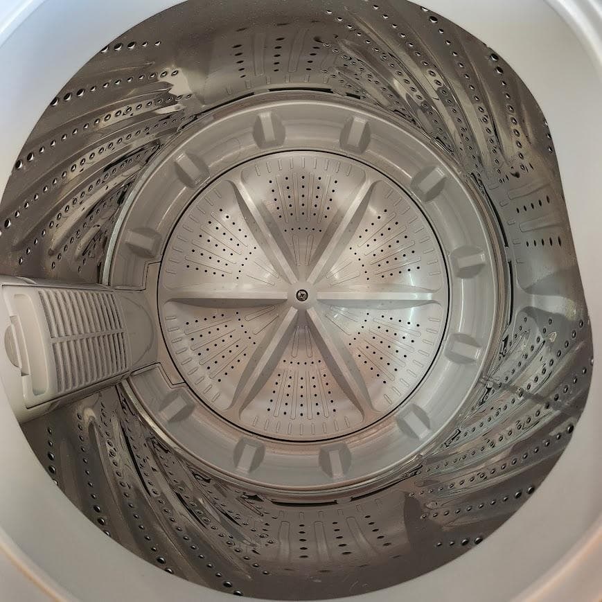 【美品】アイリスオーヤマ TNI-45A1-B 2024年製 ブラック 洗濯機