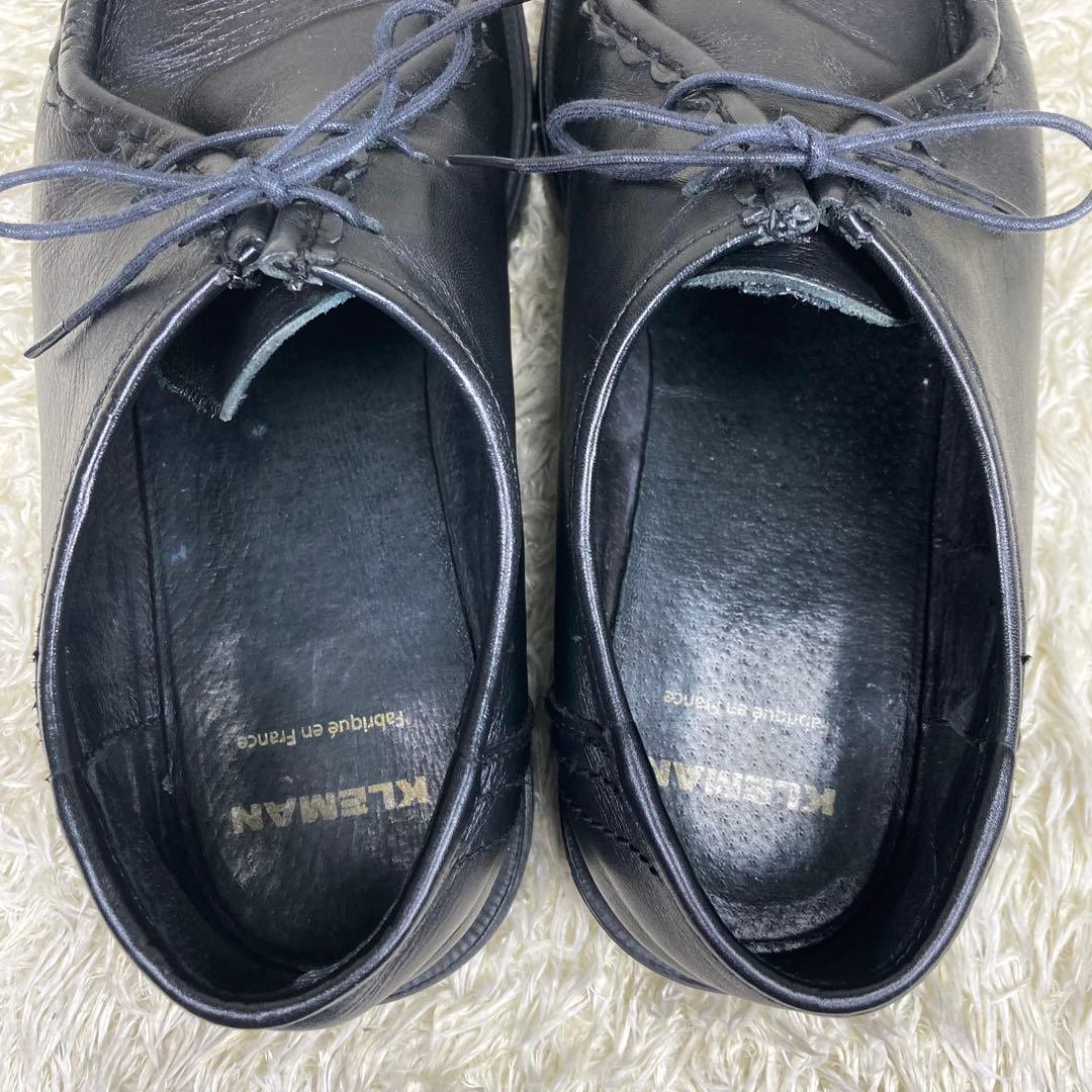 KLEMAN クレマン PADROR パドレ 革靴 チロリアンシューズ ブラック