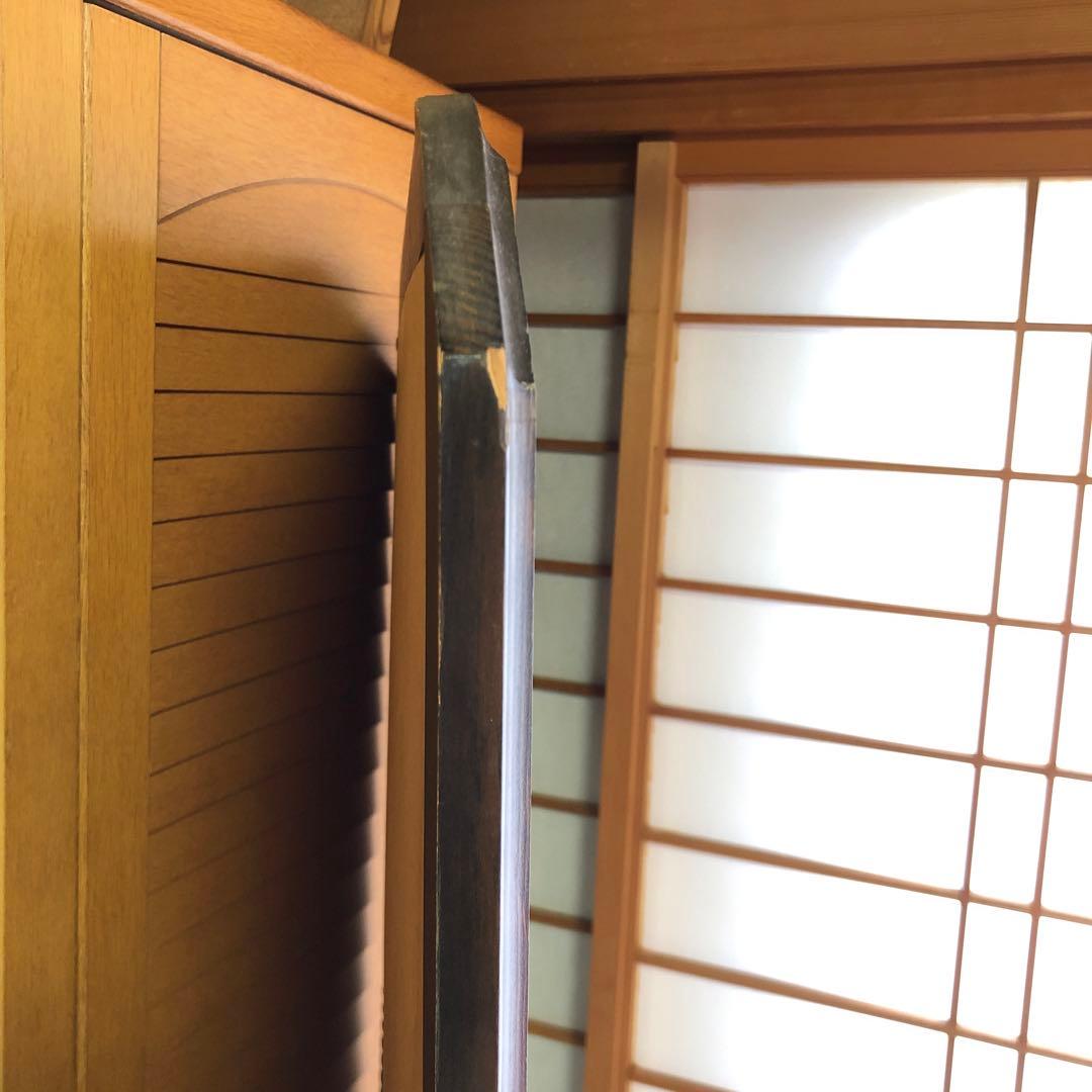 アンティーク　姿見　全身鏡　全長162cm立て掛け　GRAND 木　重量約8kg