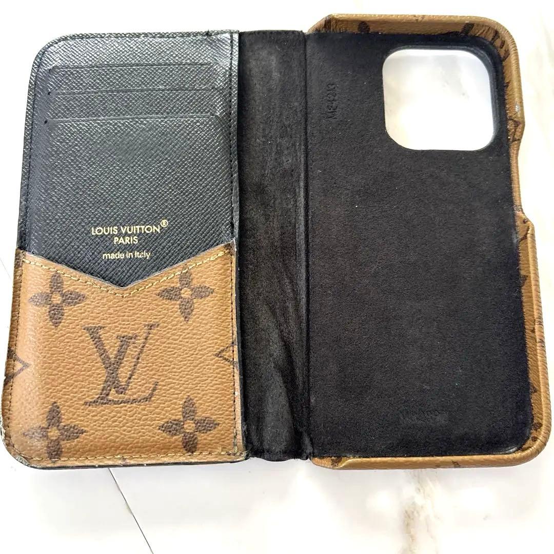 LOUIS VUITTON ルイヴィトン iphone15pro 手帳ケース