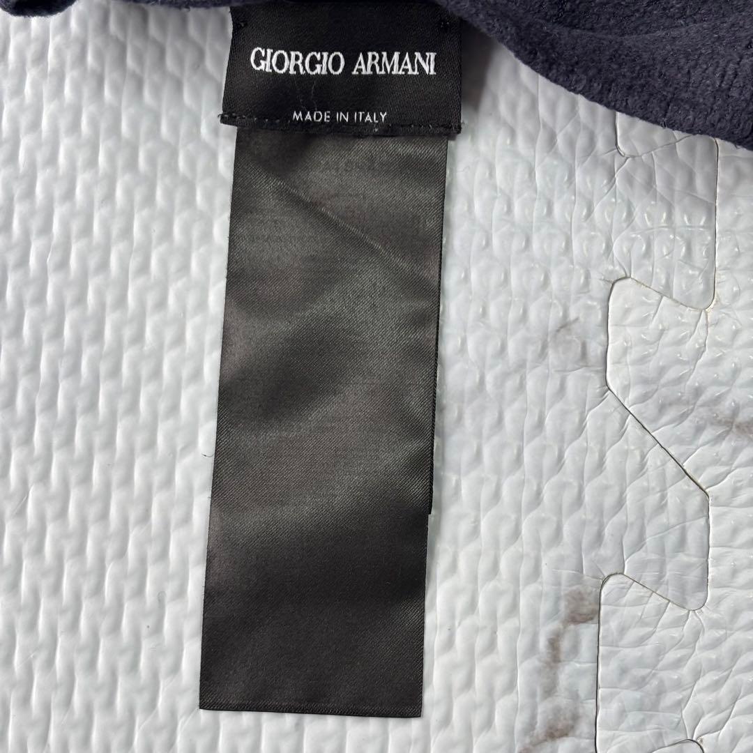 大人気✨GIORGIOARMANI ジョルジオアルマーニ 黒タグ長袖 濃紺