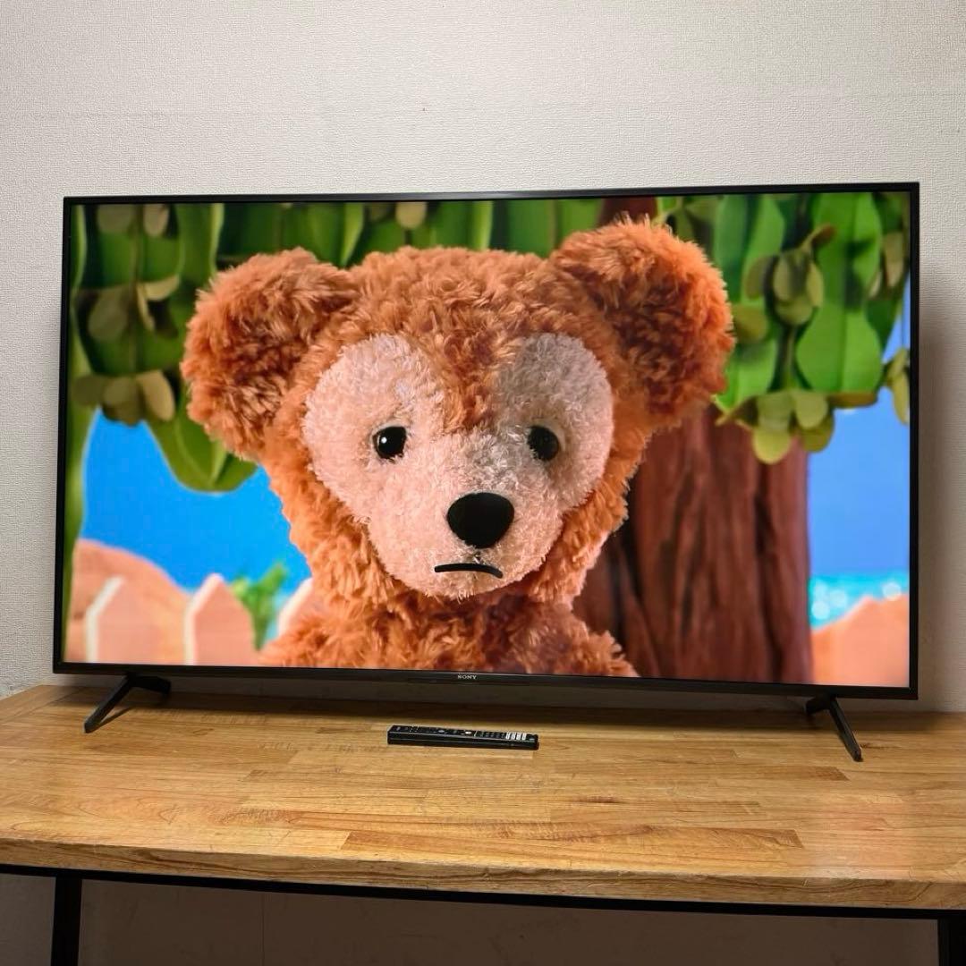 SONY 65V型 4K 液晶テレビ Google TV KJ-65X80J