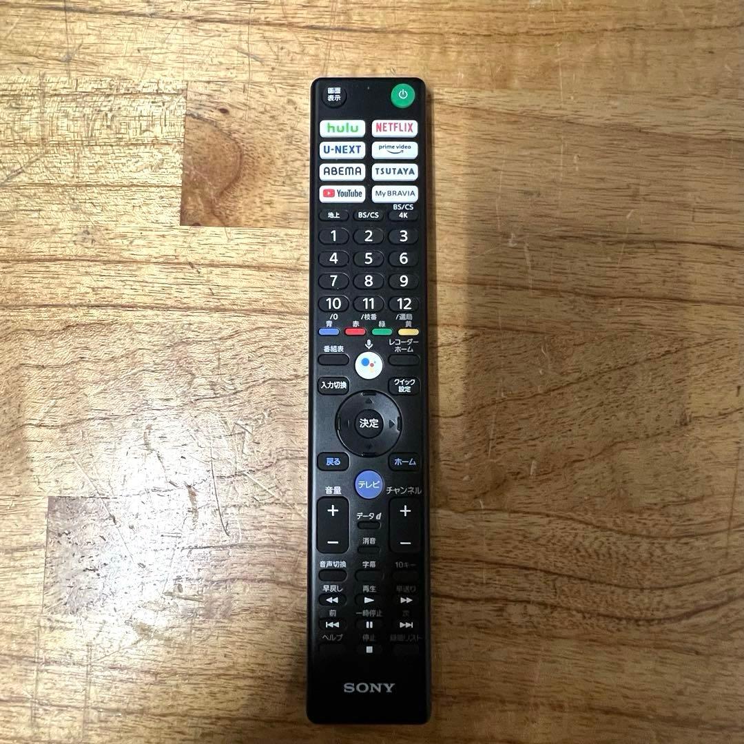 SONY 65V型 4K 液晶テレビ Google TV KJ-65X80J