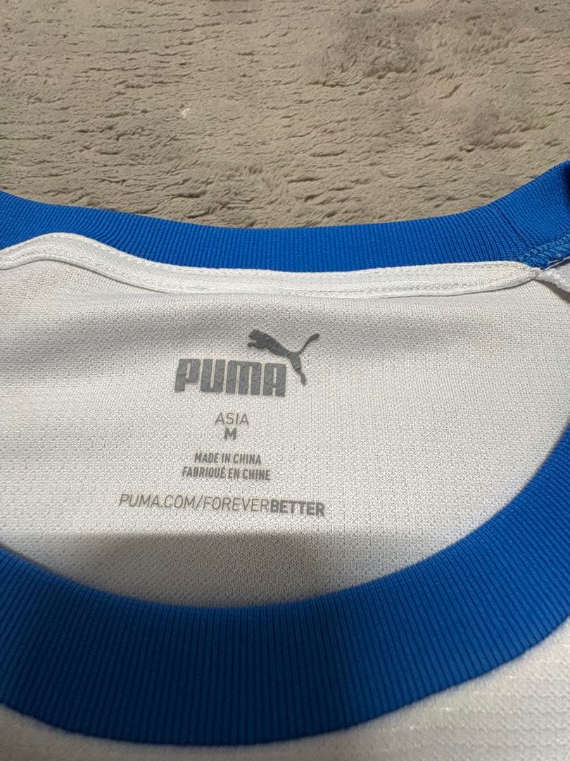 飯塚高校サッカー部　 練習試合ユニホーム　白　Mサイズ