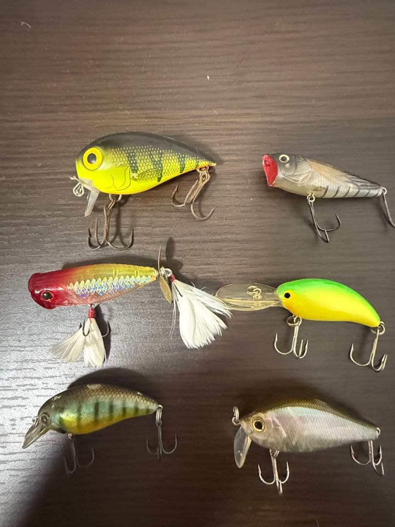 ブラックバスルアーまとめ売り引退品