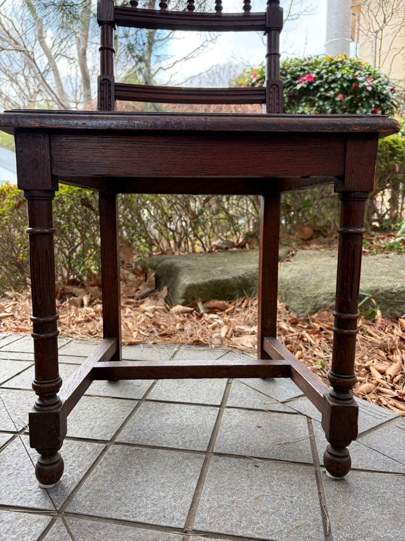 フランスアンティークチェア インテリア 木製椅子 ランタン編み 店舗什器 アンリ