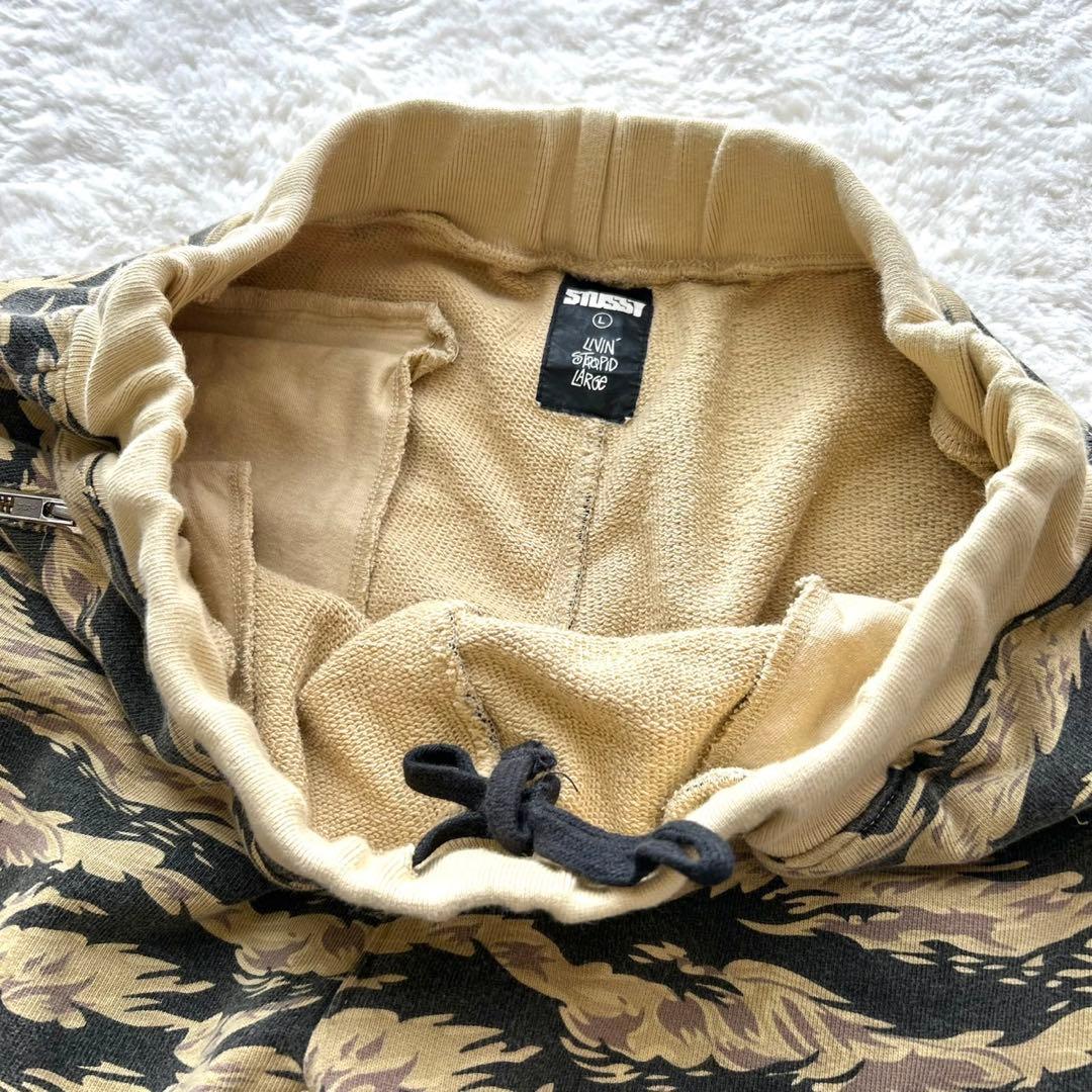 00s OLD STUSSY オールドステューシー　タイガーカモ　セットアップL