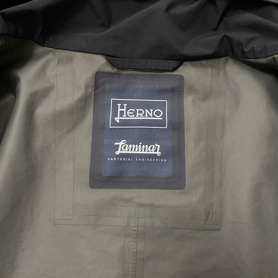 【美品】HERNO ラミナー ナイロンジャケット ゴアテックス マウンテン