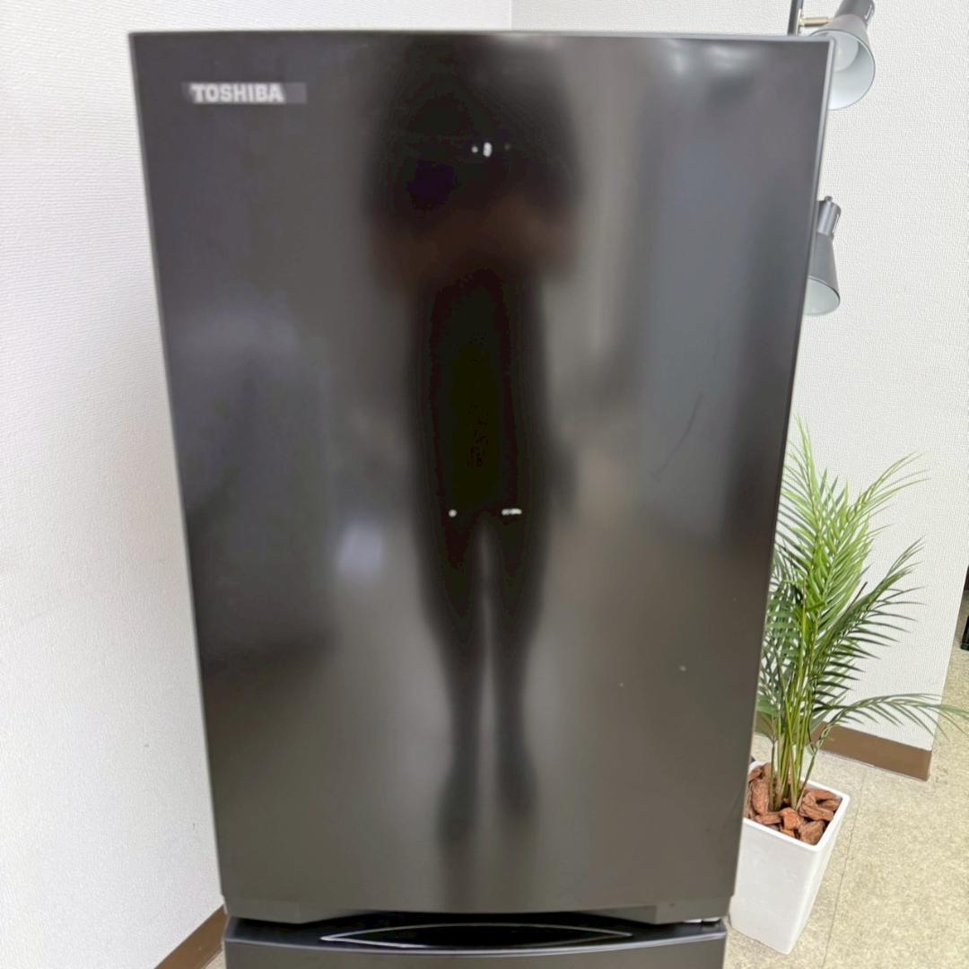 東芝 冷蔵庫 小型 一人暮らし 153L 2023年製 3ヵ月保証付