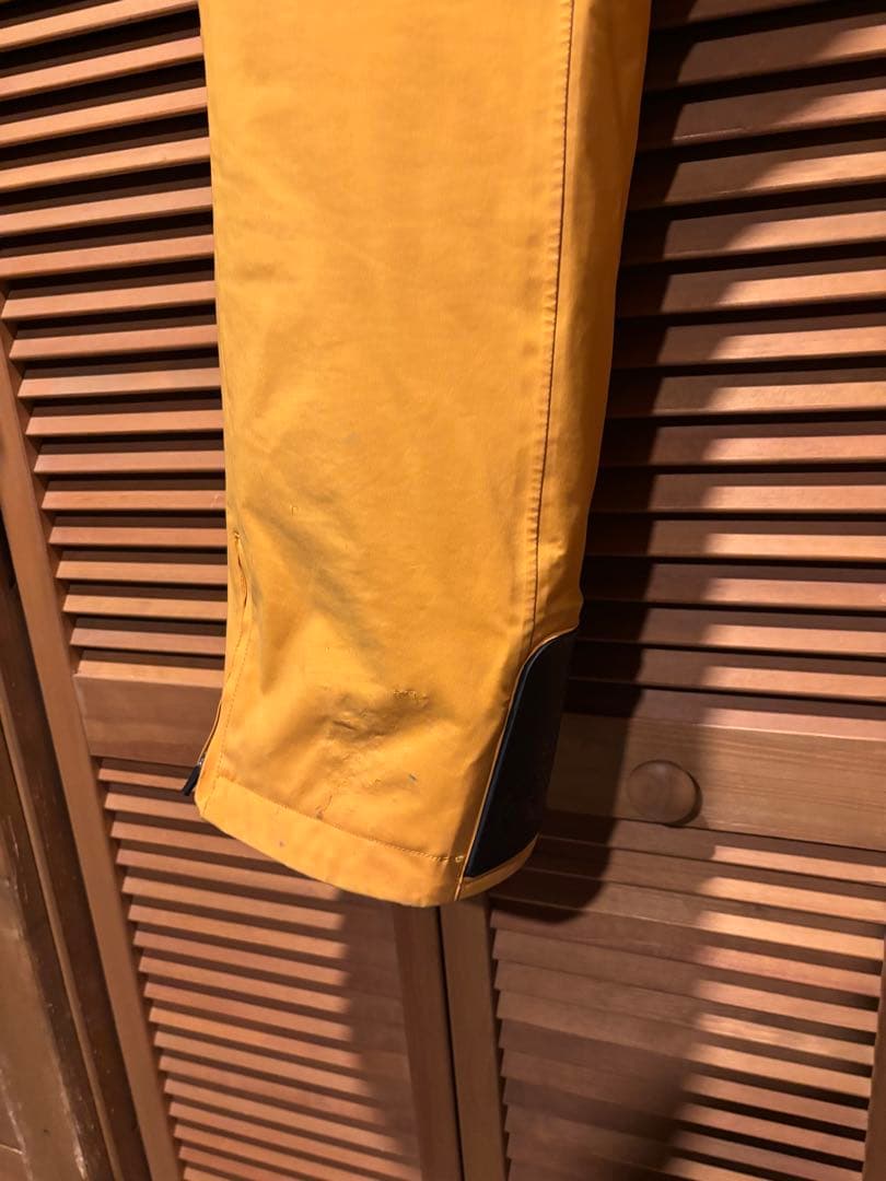 DESCENTE スキーウェア ネイビー/イエロー