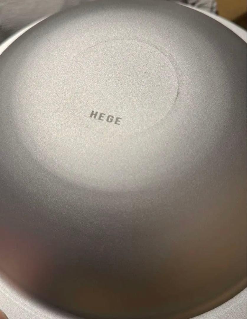 HEGE φ250直火鍋グレー