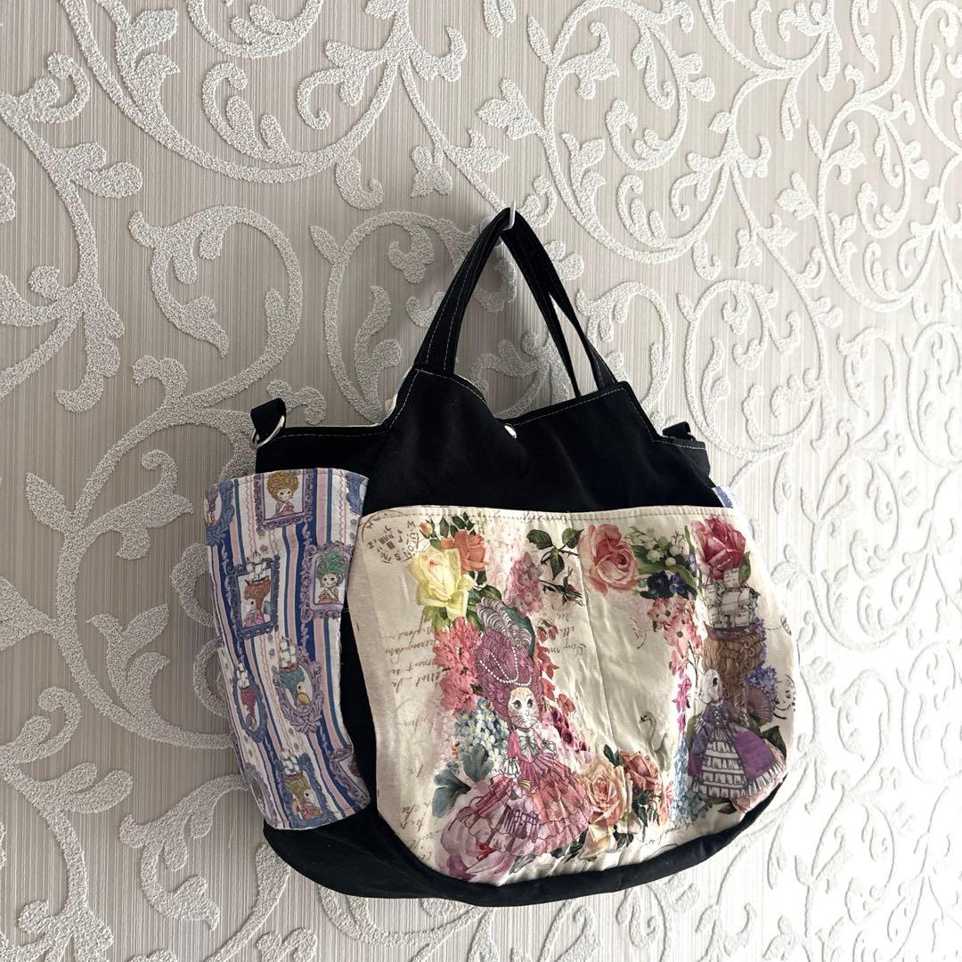 rose様オーダーページ♡ランチバッグ☆トートバッグ☆猫柄♡ジョリーフルール