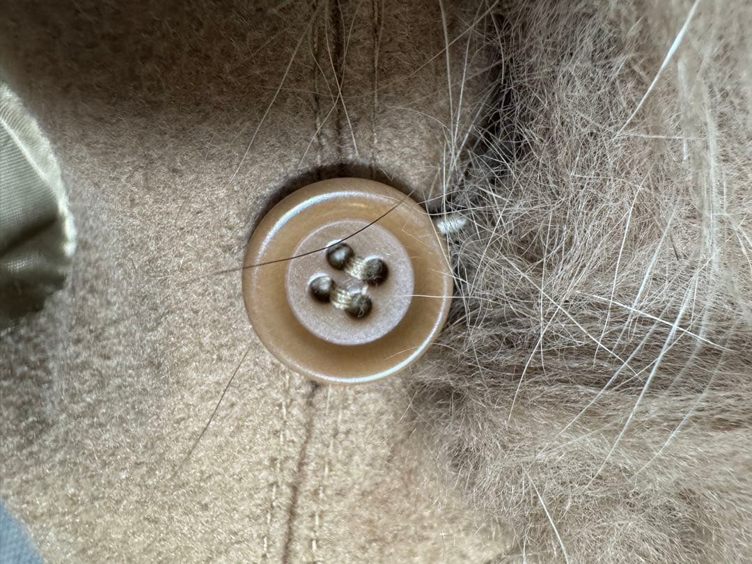 ⭐︎値下げ⭐︎MaxMaraファー付き キャメルウールコート