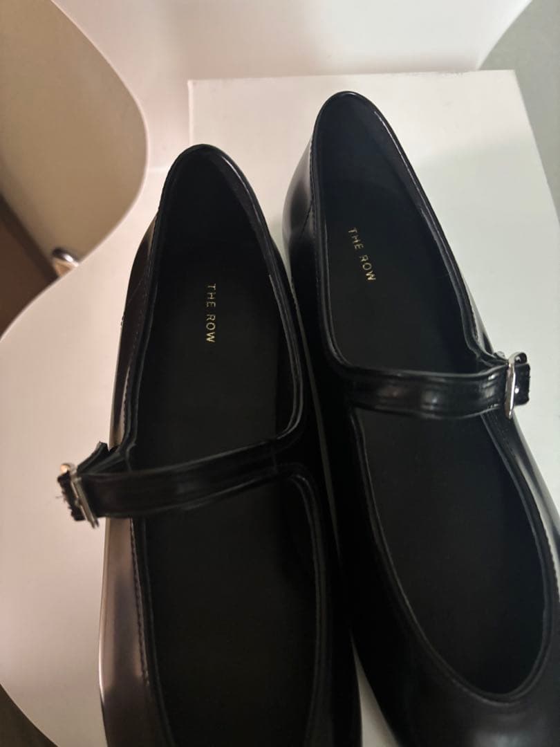 【新品・未使用】ザロウ　メリージェーン　ブラック　37 フラットシューズ