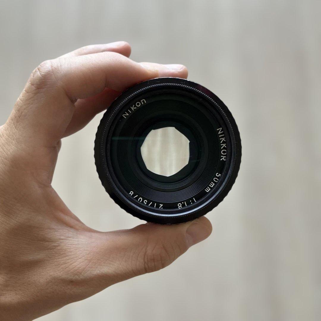 Nikon FM シルバー＋NIKKOR 50mmレンズ 動作確認済み