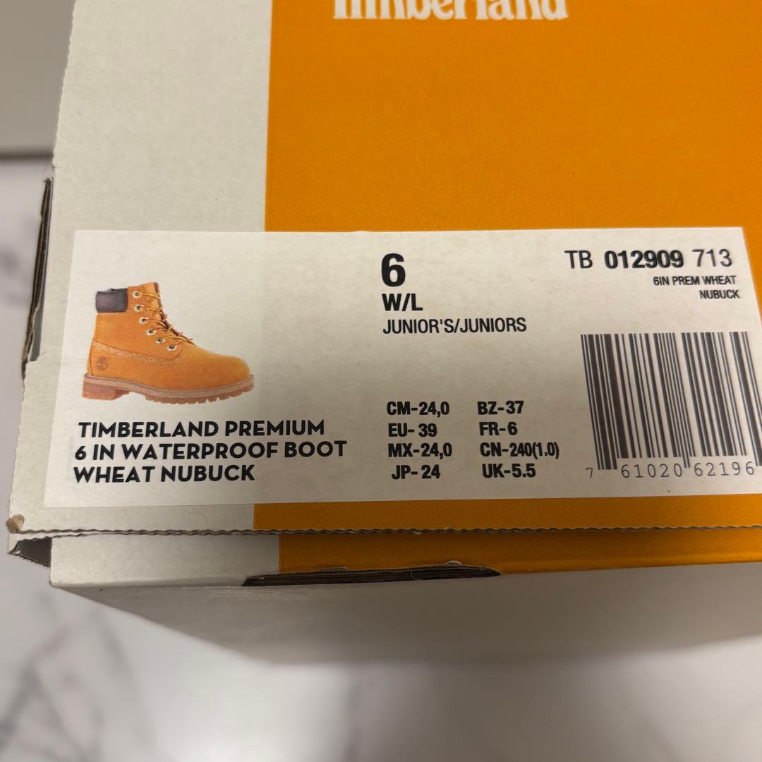 Timberland プレミアム6インチ　ウォータープルーフ　ヌバック