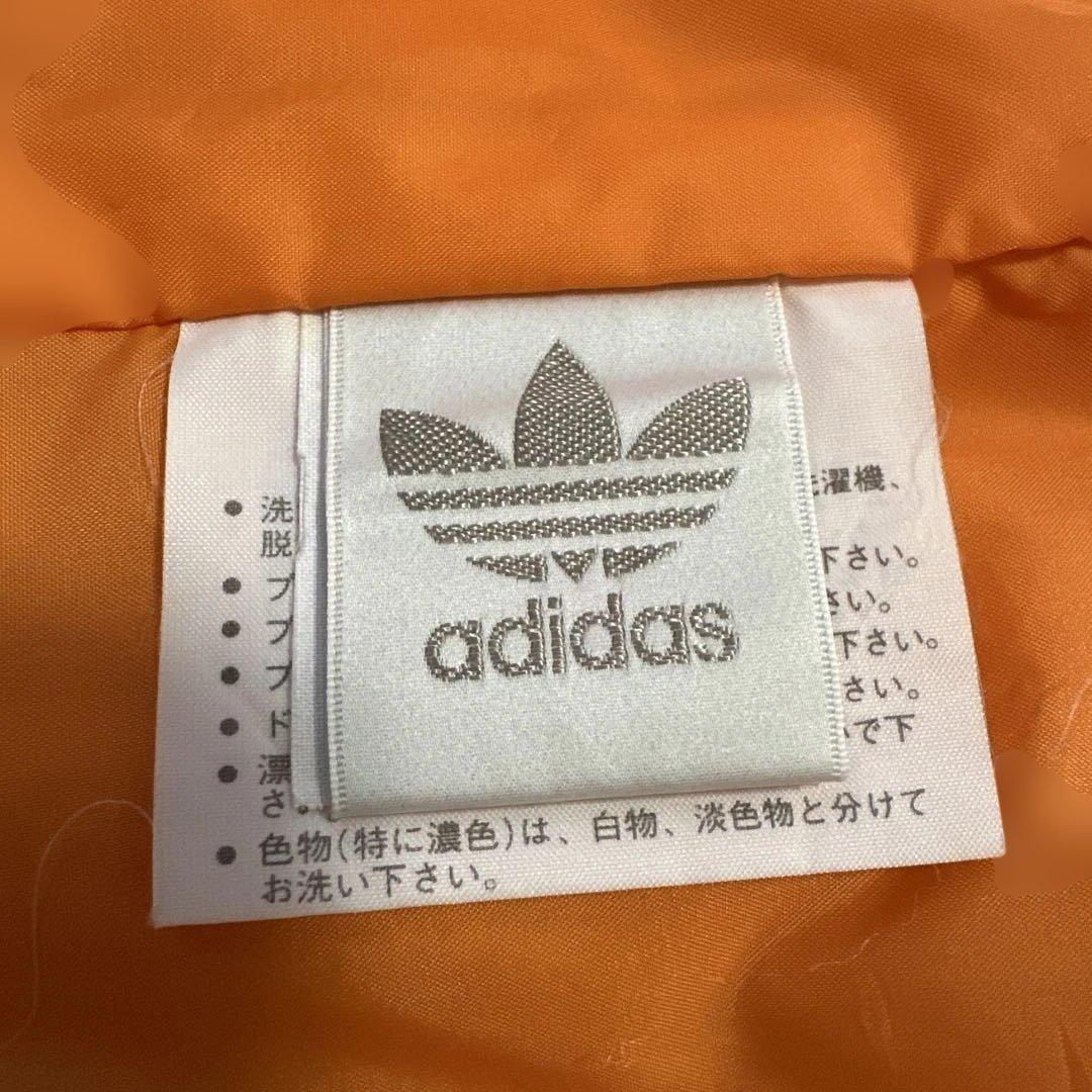 超希少‼︎美品‼︎adidasスノーウェア オレンジ✖️ブラック サイズＯデサント