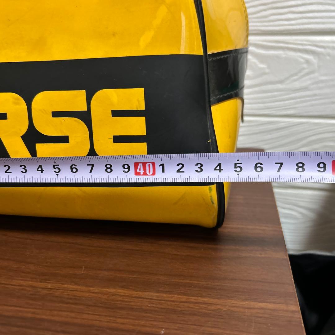 コンバース80sボストンバッグ　ヴィンテージ　イエロー　ビンテージ