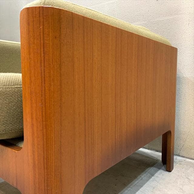 天童木工のHacoヴィンテージチークイージーチェア②