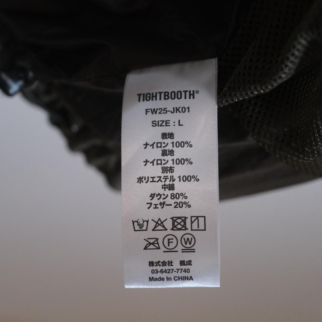 TIGHTBOOTH PLAC DOWN JKTダウンジャケットOLIVE L