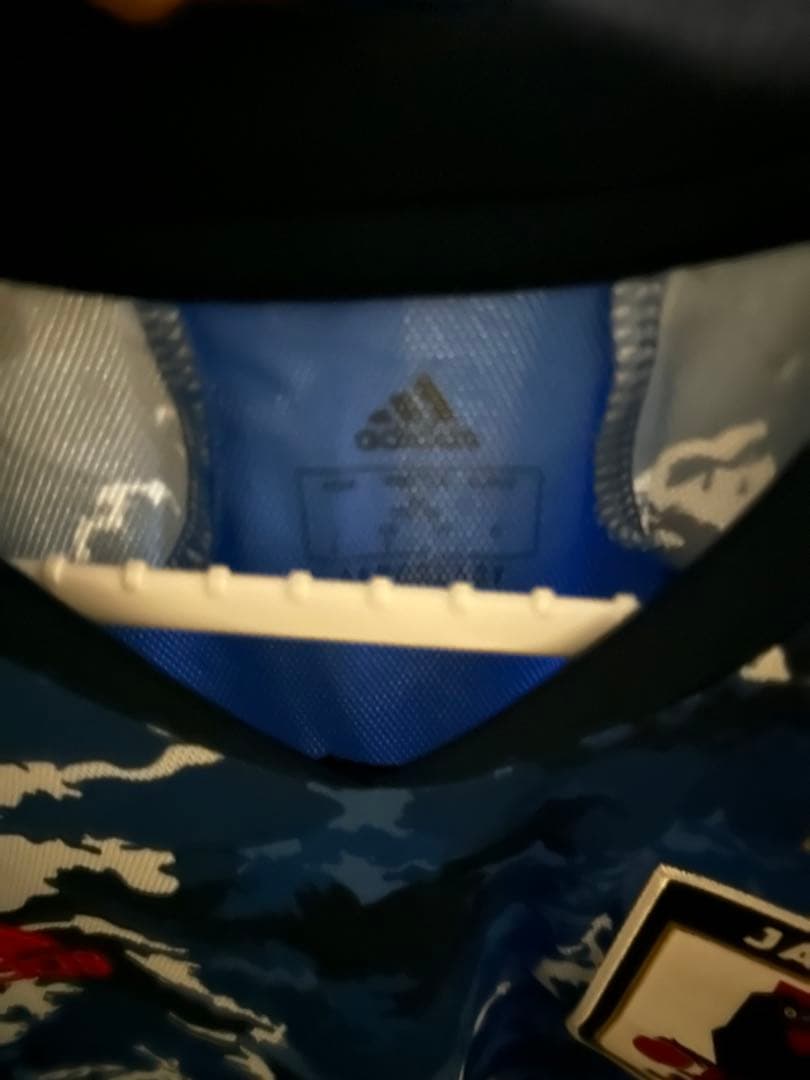 【美品】サッカー 日本代表 20-21レプリカ ユニフォーム 南野拓実 Lサイズ