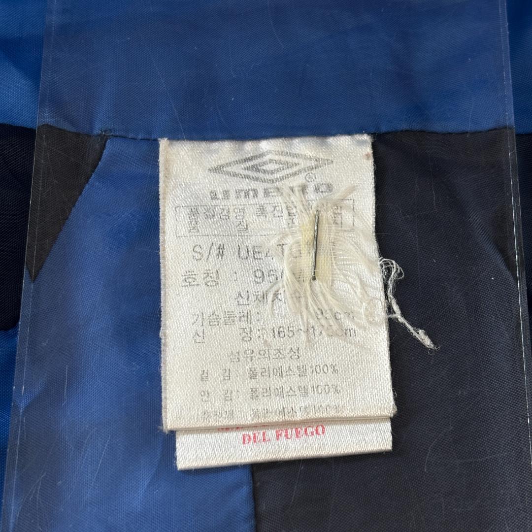 UMBRO アンブロ ネイビー 長袖 ウィンドブレーカーM