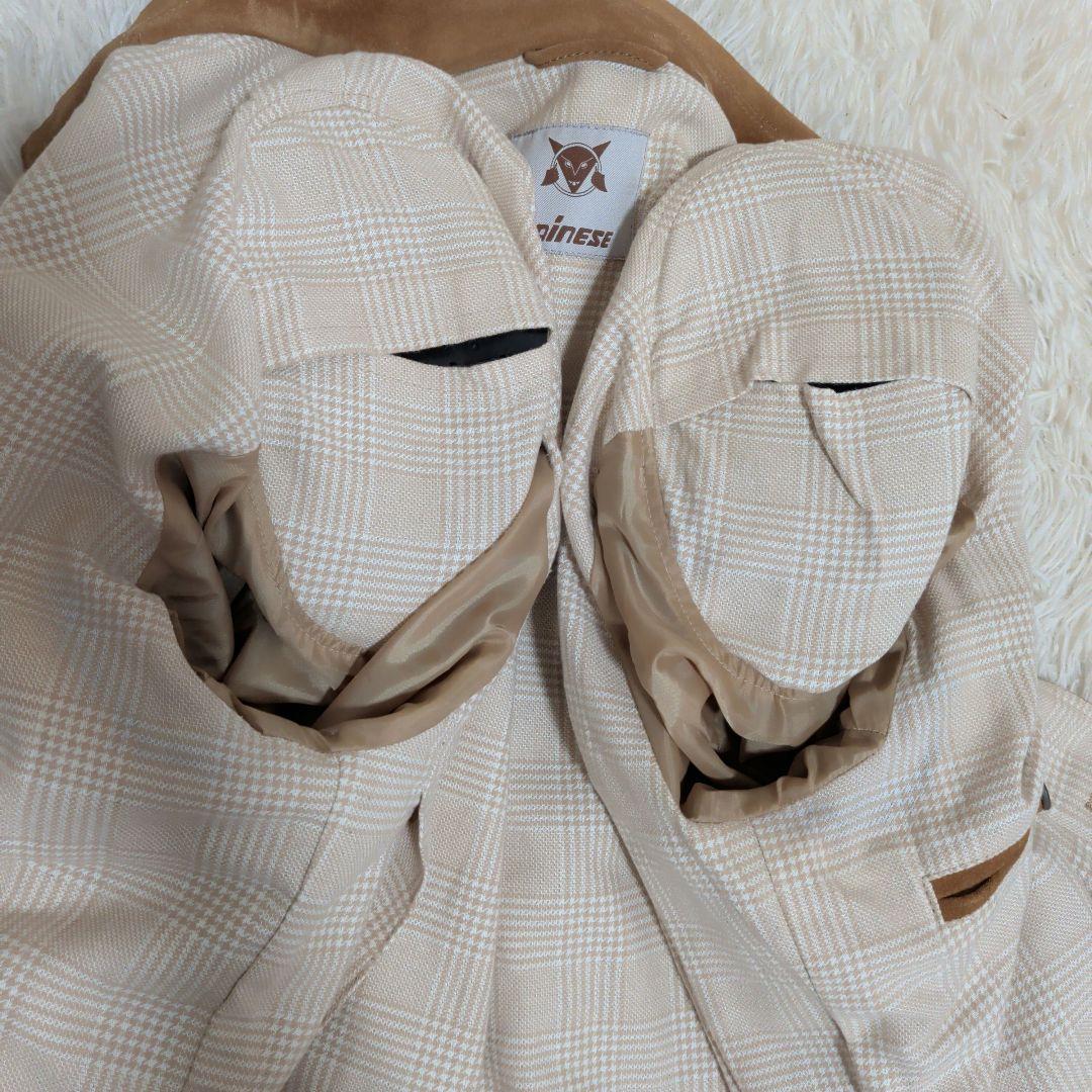 ダイネーゼ 36060コレクション バイク レザージャケット ブラウン サイズL