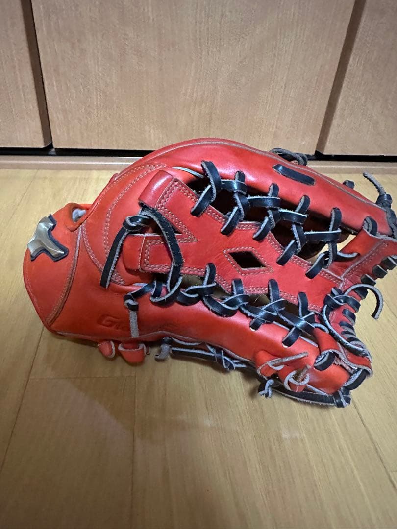 Mizuno 軟式 グラブ レッド