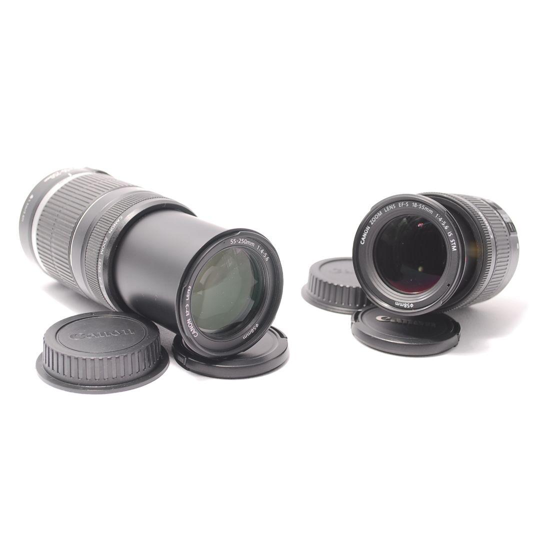 ❤即購入1000円OFF❤キャノン Canon Kiss X8i Wズームセット