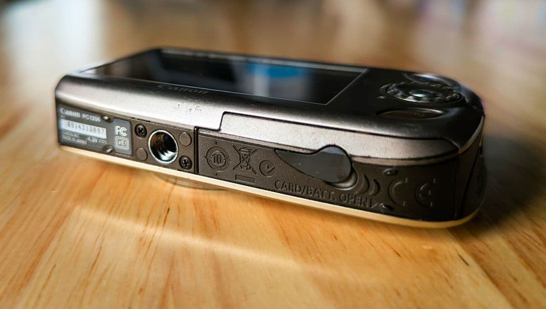 【動作未確認】Canon IXY 510 デジタルカメラ 希少ゴールド